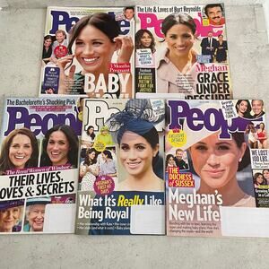 People Magazine - Meghan Markel, 5 Issues